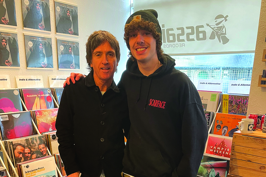 Hello Matthew Gordon with Johnny Marr